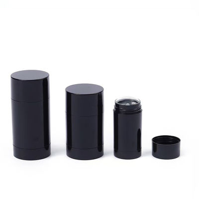 Contenitore di profumo vuoto per balsamo deodorante, corpo in plastica AS, accettabile per colore, 15g, 30g, 50g, 75g, 100g