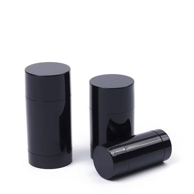 Contenitore di profumo vuoto per balsamo deodorante, corpo in plastica AS, accettabile per colore, 15g, 30g, 50g, 75g, 100g