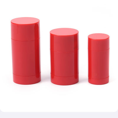 Nuovo aspetto 15g 30g 50g 75g 100g AS Plastic Empty Deodorant Stick Balm