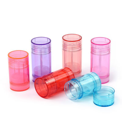 Colore accettabile 15g 30g 50g 75g 100g AS Plastico per la cura della pelle Deodorante vuoto bastoncino balsamo