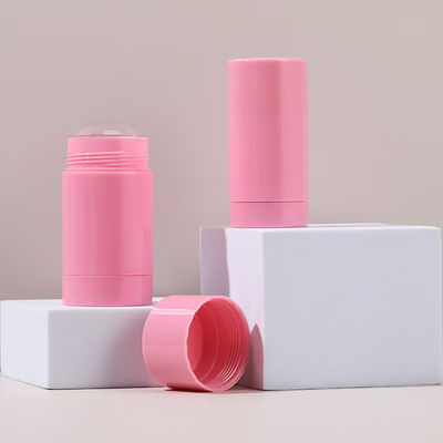 Stick deodorante vuoto in plastica AS Private Label a forma di cilindro 15g 30g 50g 75g 100g