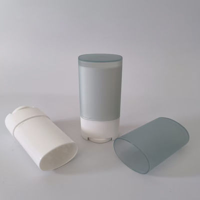 Deodorante Balsamo Stick Top Rotation Contenitore di imballaggio in plastica cosmetica riutilizzabile