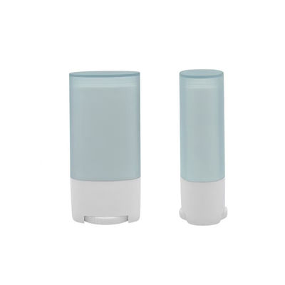 Contenitore di imballaggio in plastica per cosmetici Bottiglia di balsamo riutilizzabile Riempimento inferiore