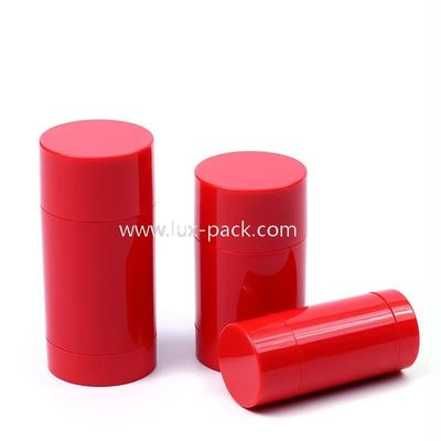 Contenitore di imballaggio cosmetico in plastica per riempimento dal basso di flacone di balsamo, riutilizzabile