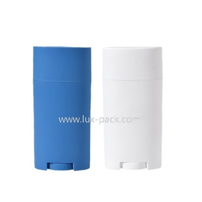 7g bastoncino vuoto di deodorante bastoncino rosso bottiglia fondo di riempimento contenitore di imballaggio in plastica cosmetica riutilizzabile