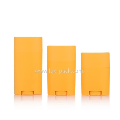 7g bastoncino vuoto di deodorante bastoncino rosso bottiglia fondo di riempimento contenitore di imballaggio in plastica cosmetica riutilizzabile
