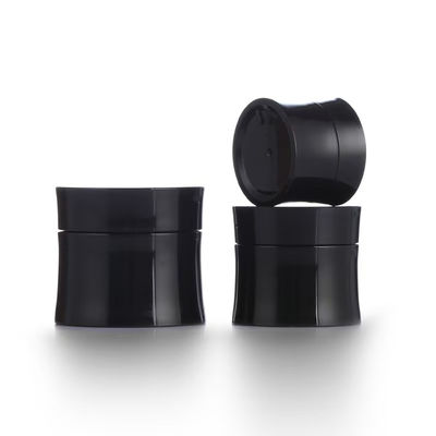 Colore personalizzato 15g 30g 50g PP Bottoni di crema di plastica per cosmetici