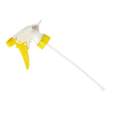 Fuoco di spruzzatore portatile in plastica blu e bianco con testa di spruzzatura regolabile
