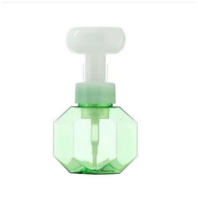 Dispenser per sapone liquido schiumogeno per le mani da 40mm 43mm in plastica a forma di fiore per flacone di lavaggio mani