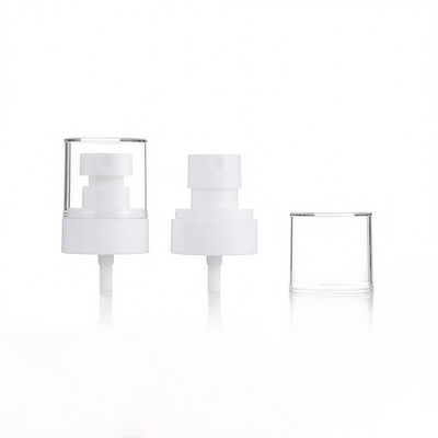 Spruzzatore trasparente AS/PP da 20mm 24mm 36mm, tappo a testa grande, per fissaggio trucco, chiusura a doppio strato, nebulizzazione ultrafine per cosmetici