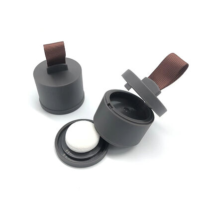 Contenitore vuoto per ombretto e mascara in plastica, spugnetta per trucco, specchio, testina per pennello, tubetti per fondotinta per cosmetici