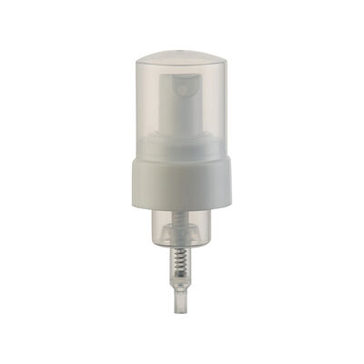 Pompa dosatrice in plastica per cosmetici da 28mm 30mm 32mm con cappuccio per flaconi di detergente viso e cura della pelle