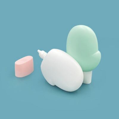 Flacone di crema solare a forma di dito da 60/100 ml per protezione solare, portatile per spiaggia e attività all'aperto