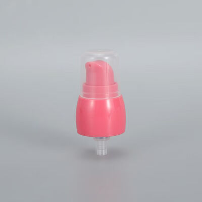 Wonderful Spray Efficiency 18/410 PP Cream Dispenser Pump with Half Over Cap Support Any Colors Used for Cosmetic Package