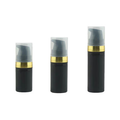 5ml 10ml 15ml Thermoplastic Mini Airless Pump Bottles for Dispensing Sunscreen Skincare Essence Facial Cleanser