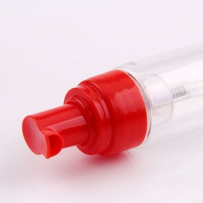 Pompa dosatrice in plastica cosmetica da 42 mm con tappo per flaconi di detergenti per la cura della pelle, detergente viso, pompa schiuma ecologica, dispenser di sapone schiumogeno