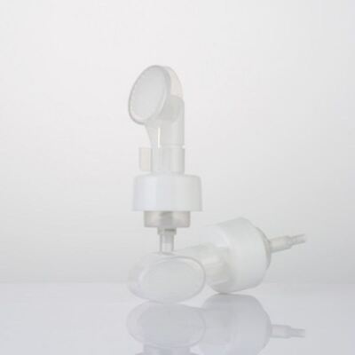 42mm 43mm Plastic Foam Dispenser Pump with Clip Silicone Brush Leak-proof