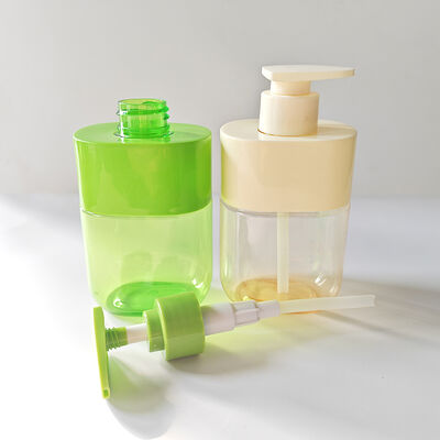 300ml Bottiglia di Lozione Quadrata Colore Personalizzato Manica Spalla Corpo Trasparente Pacchetto per la cura della pelle di lusso