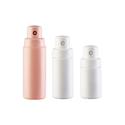 60g 100g Empty Cosmetic Bottle HDPE Powder Spray Empty Bottle Customized Printing and Label Squeeze Dry Shampoo Powder Spray Bottle with Twist Lid 150g