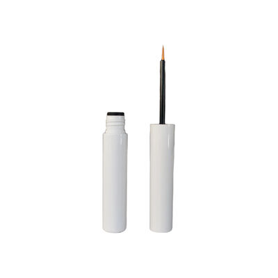 5gr Eyeliner rotondo Bottiglia vuota PETG Crescita delle ciglia False Ciglia colla di alluminio tubo di plastica 16mm Mascara Contenitore Eyeliner tubo di imballaggio Cosmetici