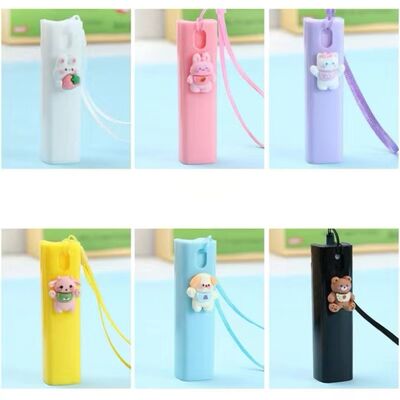10ml 20ml square Hand Sanitizer Sprayer Bottle Empty Plastic Name Card Perfume Spray Bottles PP Square Shaped Spray Bottle Empty Pocket Sprayer Travel Bottles