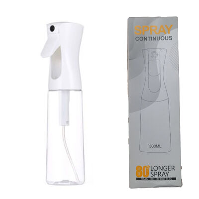 200 ml 300 ml 500 ml Spruzzatore continuo di nebbia fine Qualsiasi colore Bottiglia di spruzzo PET Spruzzatore continuo per acconciatura