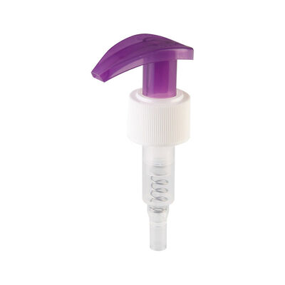 24/410 Plastico liscio 28/410 Pompa di lozione a serratura sinistra-destra Pompa cosmetica per la pulizia