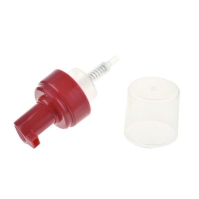 Pompa a schiuma da 42 mm e 43 mm con tappo PP a mezza copertura