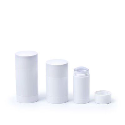 Forma Cilindrica 30g 50g 75g Bottiglia Deodorante in PP Utilizzata per Confezioni Cosmetiche