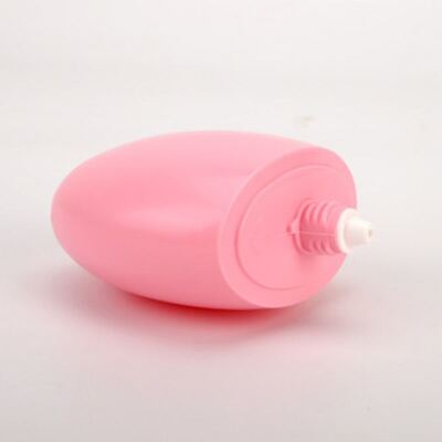 50ml Portable Egg-Style Customization Sunscreen Hand Cream BB Cream Container with Gold Chain