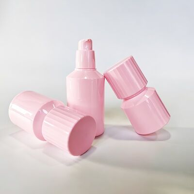 Personalizzazione del supporto della bottiglia dell'erogatore senz'aria di plastica della testa della pompa a vite 30ml 50ml 80ml 100ml