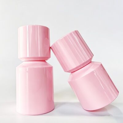 Personalizzazione del supporto della bottiglia dell'erogatore senz'aria di plastica della testa della pompa a vite 30ml 50ml 80ml 100ml