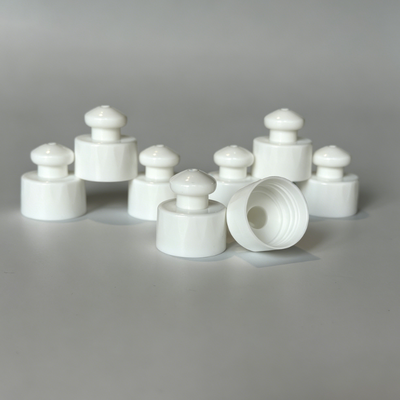 28mm Push Pull Plastic Sports Cap per bottiglie Caps Dispensing Caps per bottiglie Plastic Screw Cap