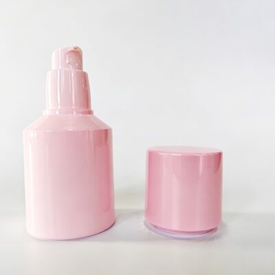 30/50/80/100ml aggiornato alla moda alla moda bottiglia airless in plastica cosmetica nuovo stile crema per la cura della pelle lozione cosmetica