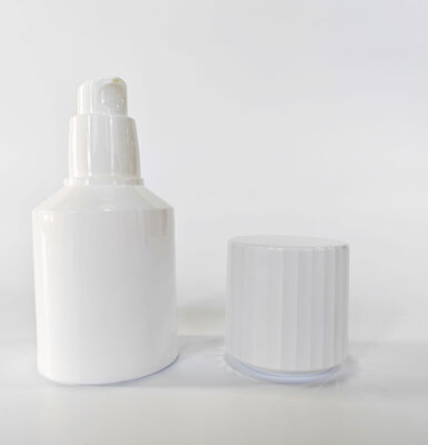30/50/80/100ml aggiornato alla moda alla moda bottiglia airless in plastica cosmetica nuovo stile crema per la cura della pelle lozione cosmetica