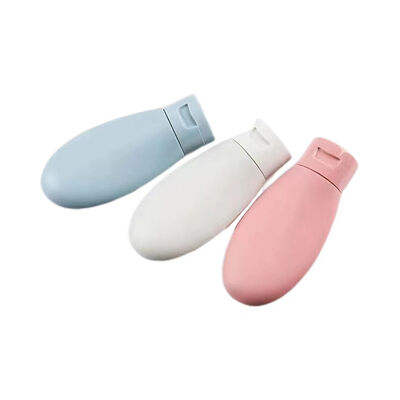 Contenitore cosmetico da viaggio portatile per bottiglia da spremere per protezione solare a prova di perdite, personalizzazione varia da 50 ml