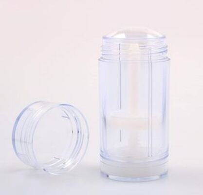 Contenitore per deodorante in plastica PP Twist-Up a colori personalizzati Etichetta privata OEM / ODM 15g 30g 50g 75g Bottiglia di profumo roll-on per la cura del corpo