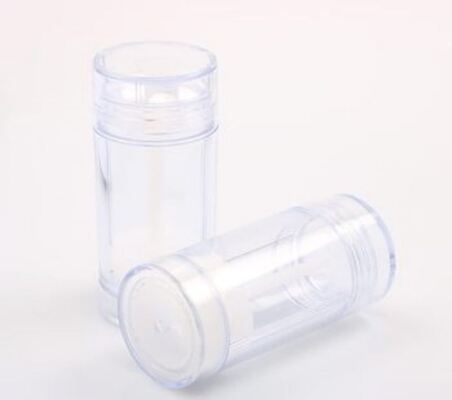 Contenitore per deodorante in plastica PP Twist-Up a colori personalizzati Etichetta privata OEM / ODM 15g 30g 50g 75g Bottiglia di profumo roll-on per la cura del corpo