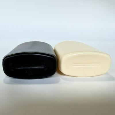 28 mm 200 ml HDPE 33 g Bottiglia di plastica vuota nera/biancastra per lozione shampoo confezionamento cosmetico