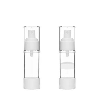 Bottiglia di spray a vuoto rosa trasparente senza aria 15ml 30ml 50ml ricaricabile Mini Cosmetico Sprayer di nebbia fine Portatile Viaggio vuoto Toner per la cura della pelle Perfume Atomizer Contenitore di imballaggio di plastica per la bellezza