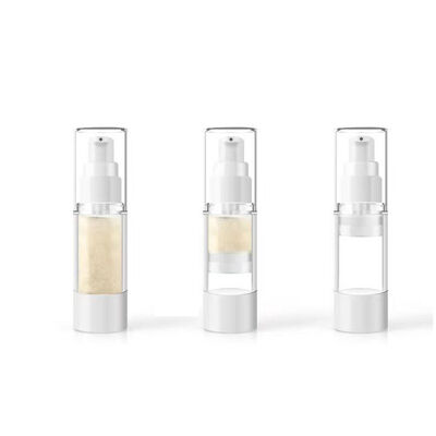 Bottiglia di spray a vuoto rosa trasparente senza aria 15ml 30ml 50ml ricaricabile Mini Cosmetico Sprayer di nebbia fine Portatile Viaggio vuoto Toner per la cura della pelle Perfume Atomizer Contenitore di imballaggio di plastica per la bellezza