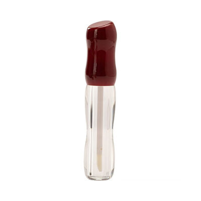 Bottiglie di lucido per labbra orologio a sabbia Forma curva Tubi lucidi con bacchette applicatrici Multi lucidi Cappucci rosso marrone ricaricabili Contenitori di trucco per olio per labbra lucido per labbra