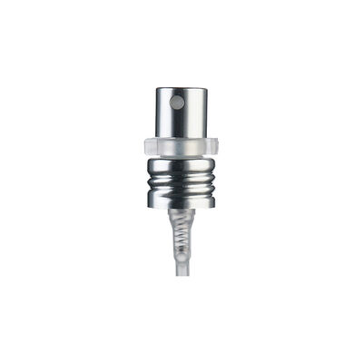 Pompa di spruzzatura per profumi a vite in oro argento alluminio pompa di spruzzatura di nebbia fine per bottiglia di vetro cosmetica