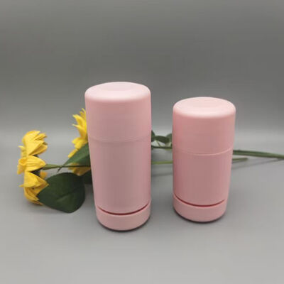 15g 30g 50g 75g PP Matte Two-Tone Twist up Stick Container Empty Rotatable Plastic Tube for Deodorant