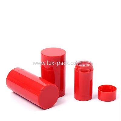 15g 30g 50g 75g PP Plastica Twist Up Deodorante Stick Contenitore Riutilizzabile Crema Solare Stick Tubo Cosmetico di Imballaggio per balsamo per il corpo