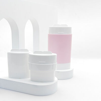 Contenitore per stick deodorante piatto oblungo da 40 g con riempimento dall'alto in plastica PP caricamento dall'alto sostituibile