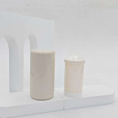 Contenitore di balsamo per deodorante vuoto rotondo solido bottiglia di balsamo 30g 50g riutilizzabile conchiglia esterna ricaricabile interna