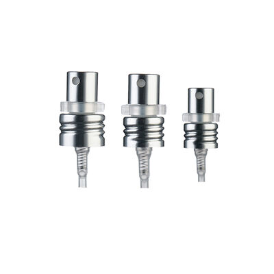 Pompa spray per profumo a baionetta in allumina da 13 mm, 15 mm, 20 mm, nebulizzatore metallico dorato e argentato per flaconi di profumo in vetro