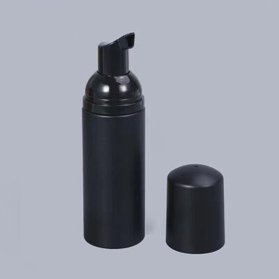 50ml Set di flaconi con pompa in schiuma nera da 32 mm, dispenser di sapone schiumogeno per bagnoschiuma e detergente viso
