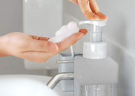 Chiara prova riutilizzabile di schiumatura trasparente di perdita della bottiglia del sapone dei pp